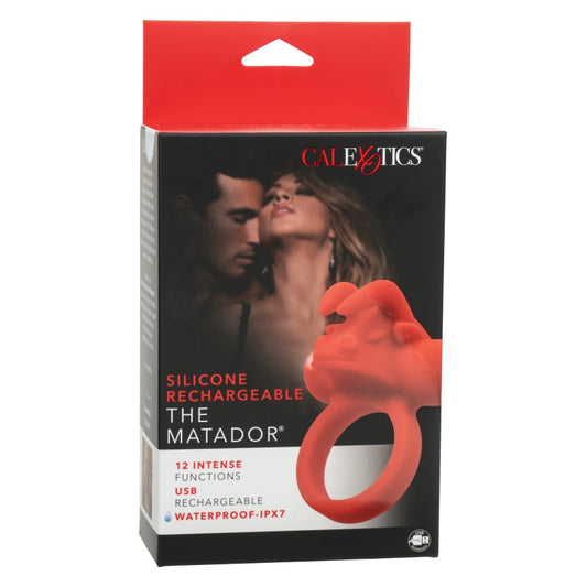 Calexotics Silicone Rechargeable The Matador Cock Ring Calexotics
