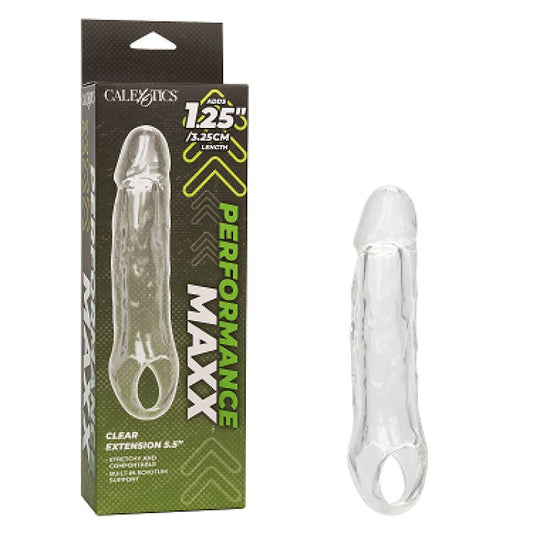 Performance Maxx Clear Extension 5.5" Cock Ring Calexotics