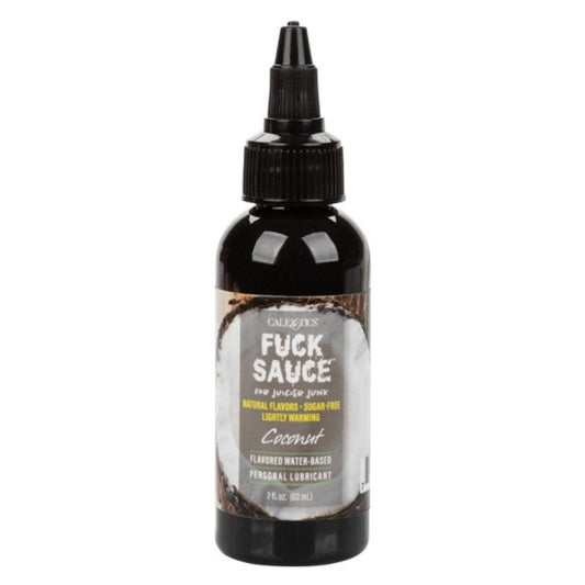 Fuck Sauce Flavored Water Based Personal Lubricant - Coconut 2oz Calexotics