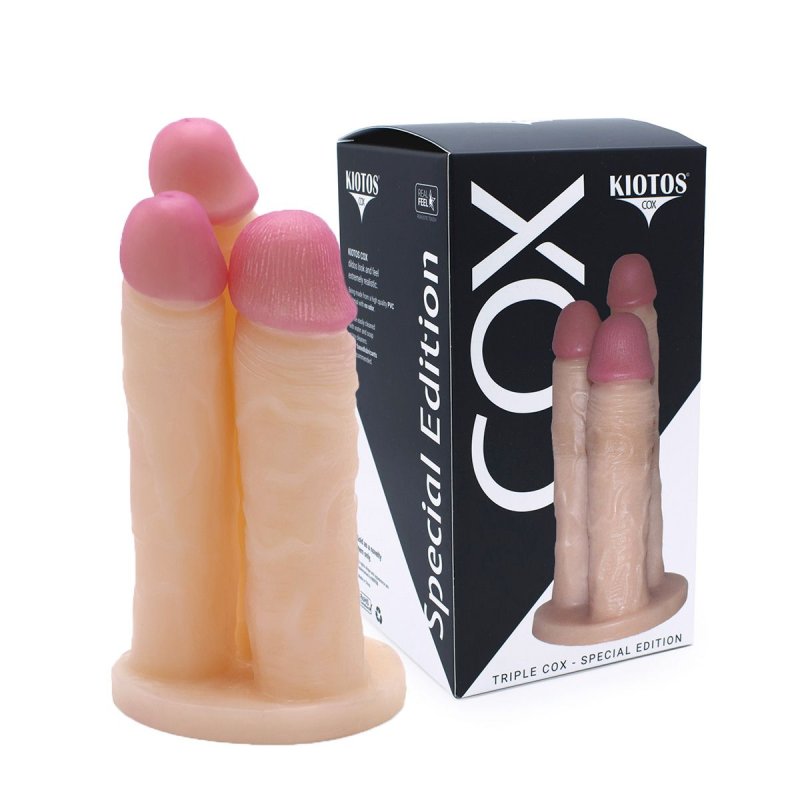 O-Products Kiotos Cox Flesh - Triple Cox Dildo