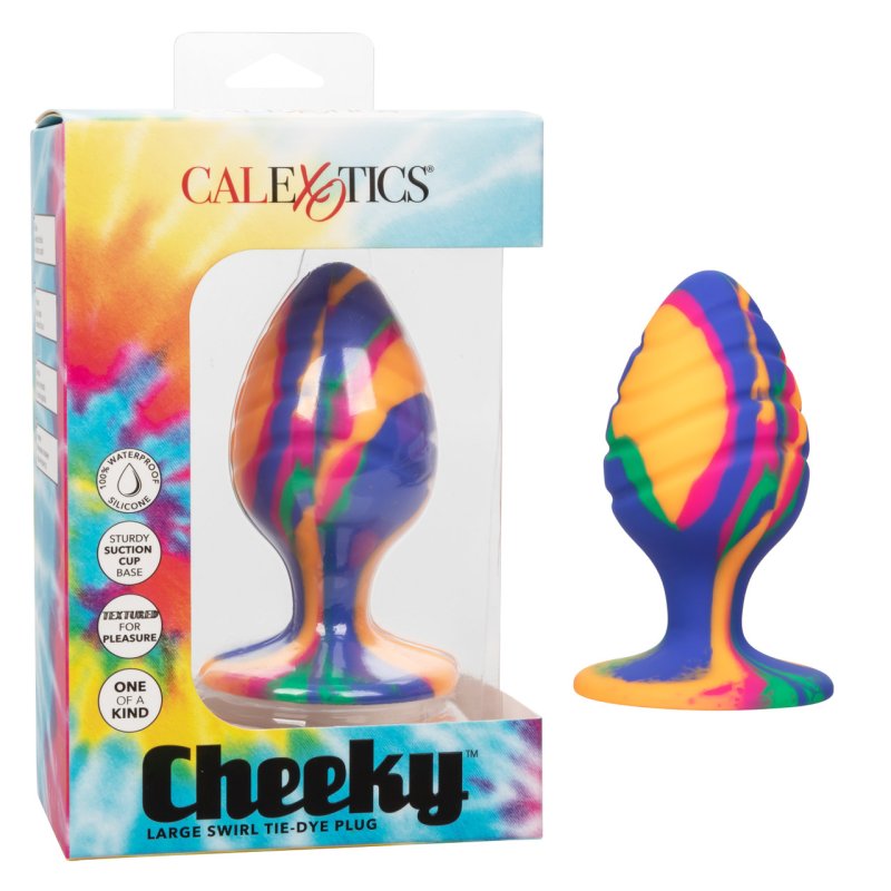 Cheeky Large Swirl Tie-dye Plug Calexotics