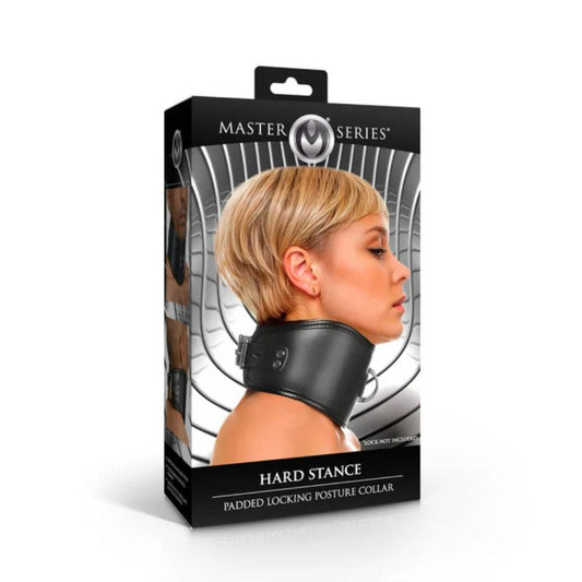 Master Series Hard Stance Padded Locking Posture Collar XR Brands