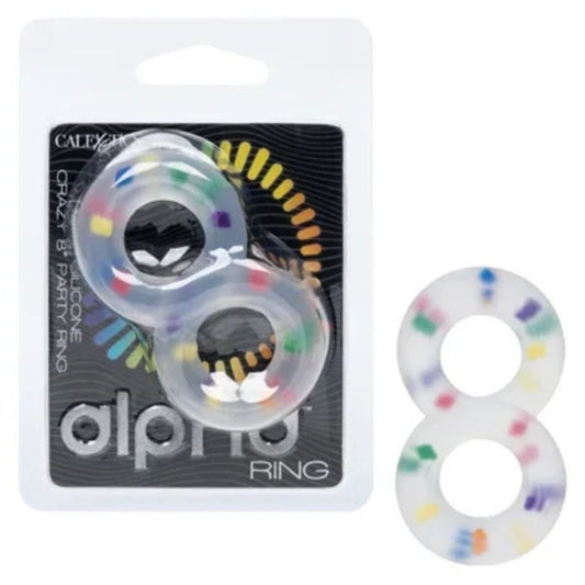 Alpha Liquid Silicone Crazy 8 Party Ring Calexotics