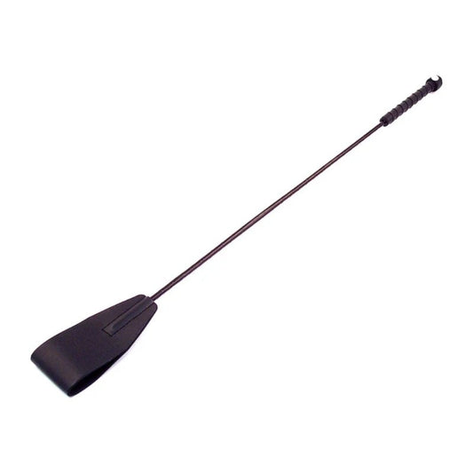 Rouge Leather Riding Crop - Black Bondage Gear Rouge