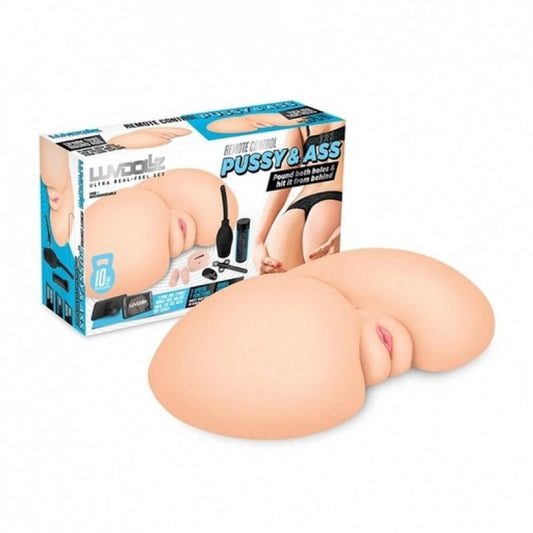 Luvdollz remote control vibrating torso masturbator - ClubX Australia