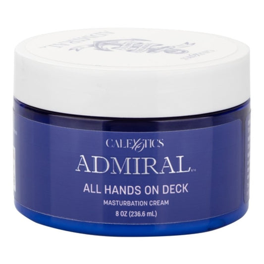 Admiral All Hands on Deck Masturbation Cream - 8 fl. oz. Calexotics