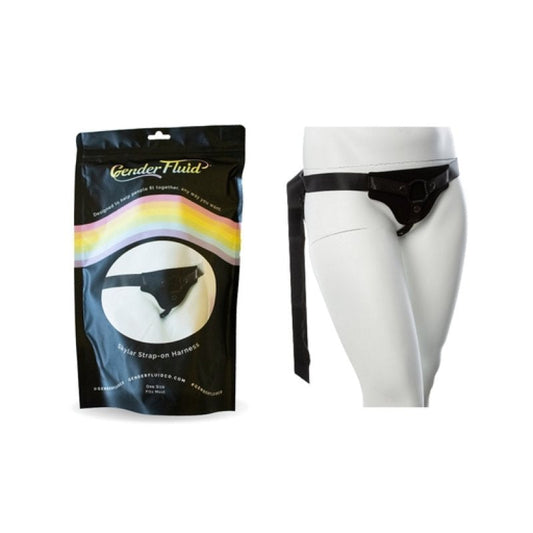 Gender Fluid Skylar Strap-On Harness One Size Black Thank Me Now