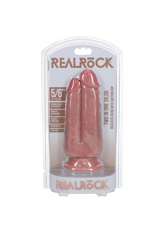RealRock 5"/6" Two in One Dildo Shots