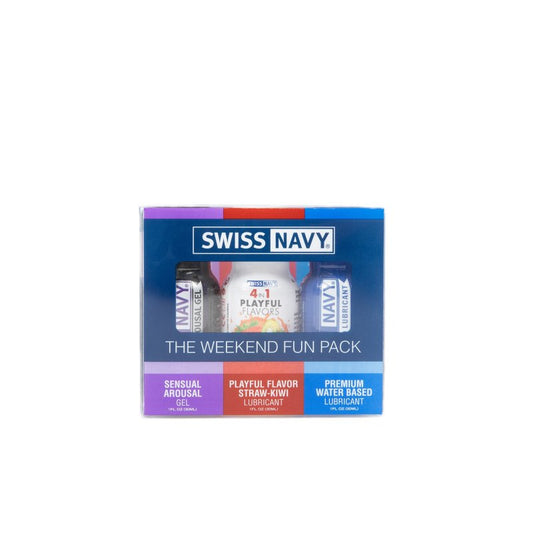Swiss Navy Weekend Fun Pack Lubricant Swiss Navy