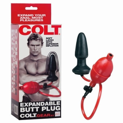 Expandable Butt Plug (Black) California Exotic Novelties