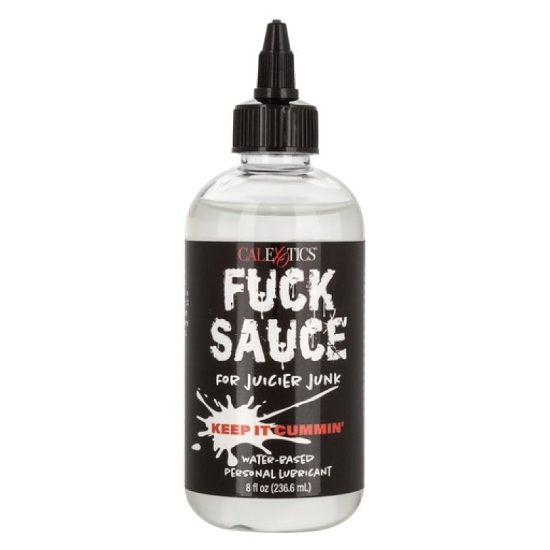 Fuck Sauce Water-Based Personal Lubricant 8oz clear fragrance-free - ClubX Australia