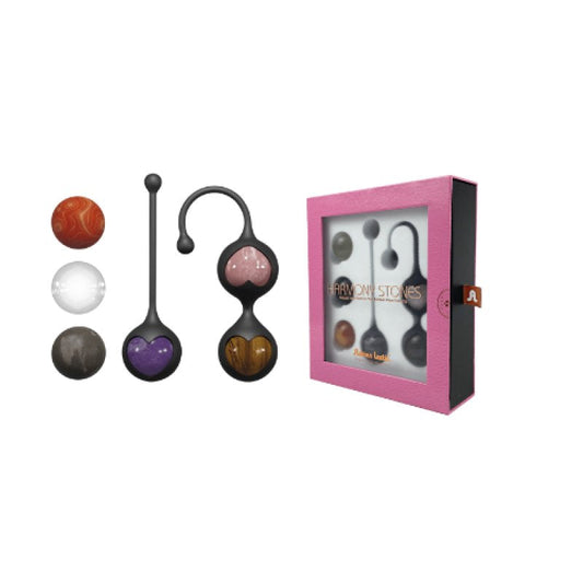 Adrien Lastic Harmony Stones Crystal Kegel Balls - ClubX Australia