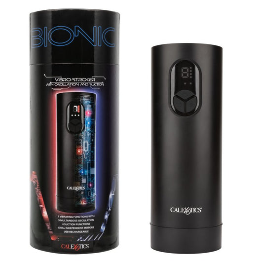 Bionic Vibro Stroker with Oscillation and Suction Calexotics