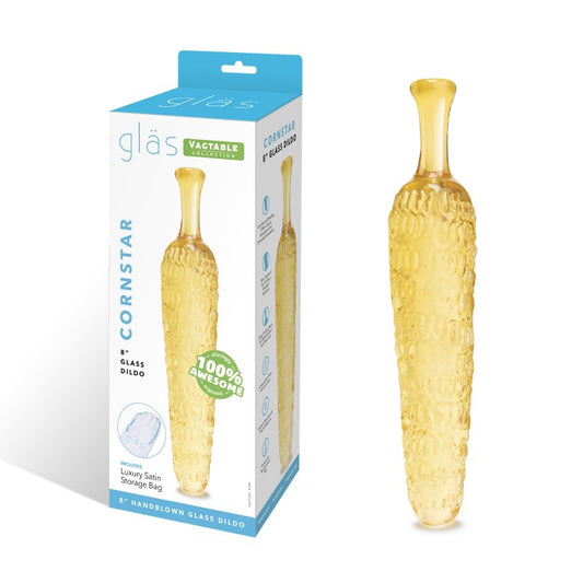 Glas Cornstar 8" Dildo Electric Eel, Inc