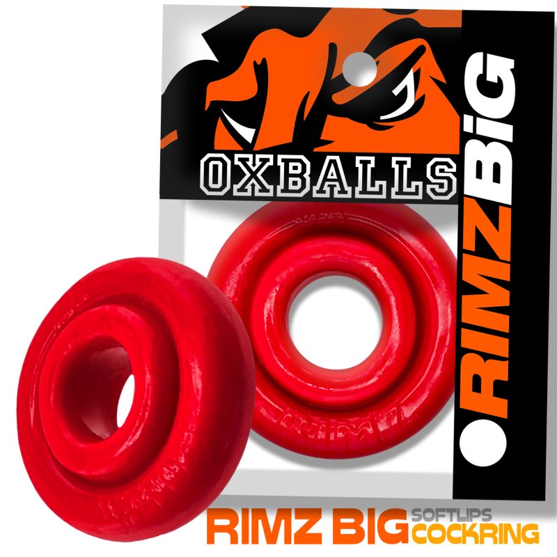 Oxballs Rimz Big single ring Red OXBalls