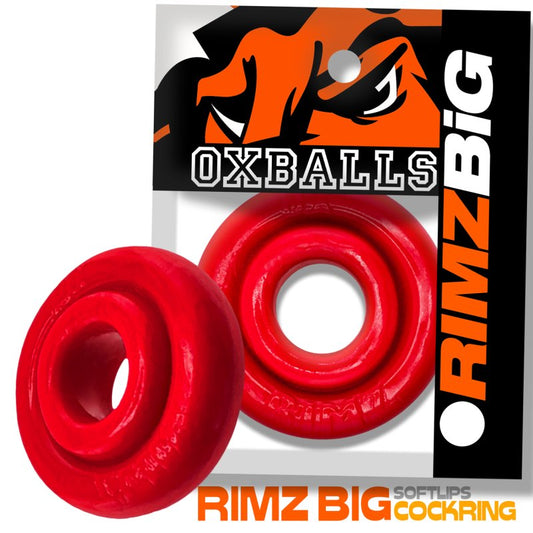 Oxballs Rimz Big single ring Red OXBalls