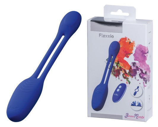 St Rubber BeauMents Flexxio Blue Vibrator St Rubber