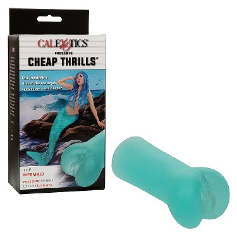 CalExotics Cheap Thrills Mermaid Stroker masturbator - ClubX Australia