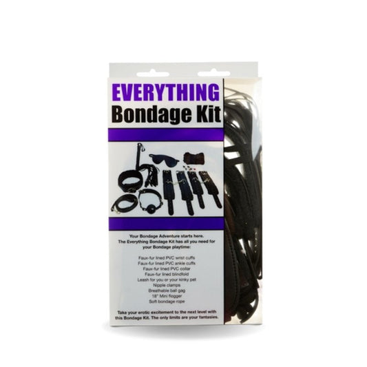 Bizarre Video Everything Bondage Kit - Black Bizarre Video