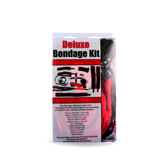Bizarre Video Deluxe Bondage Kit - Red Bizarre Video