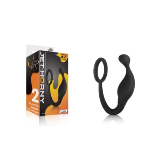Excellent Power Jet Horny Silicone Prostate Plug M Excellent Power