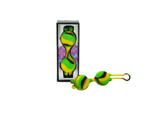 Colourful Camo Lana Kegel Ball Yellow Colourful Camo