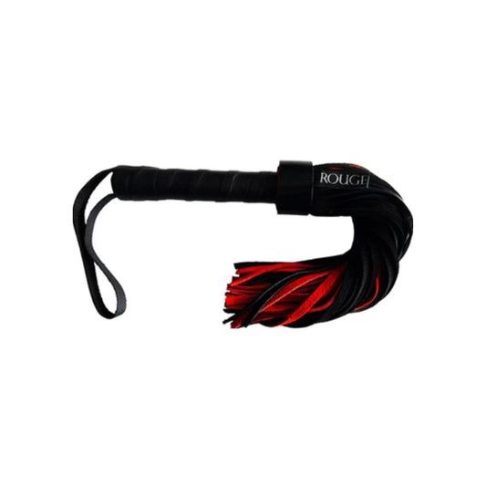 Rouge Suede Flogger Short - Black/Red Rouge