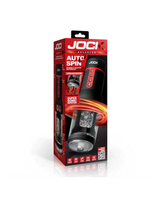 Jock Auto Spin Spinning and Thrusting Masturbator Curve Toys