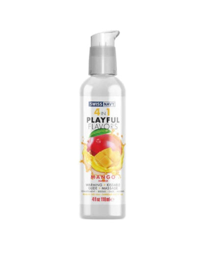 Swiss Navy 4 in 1 Playful Flavors 118ml swiss navy
