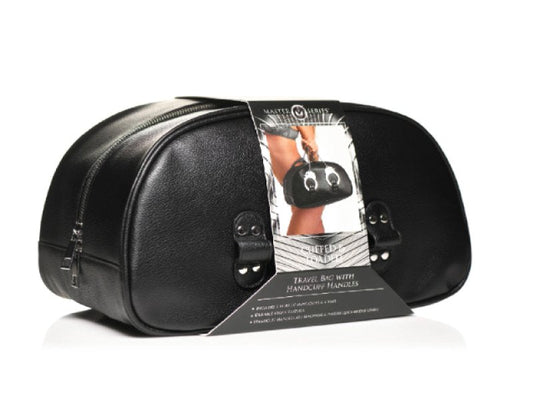 Master Series Cuffed & Loaded Travel Bag with Handcuff Handles XR Brands