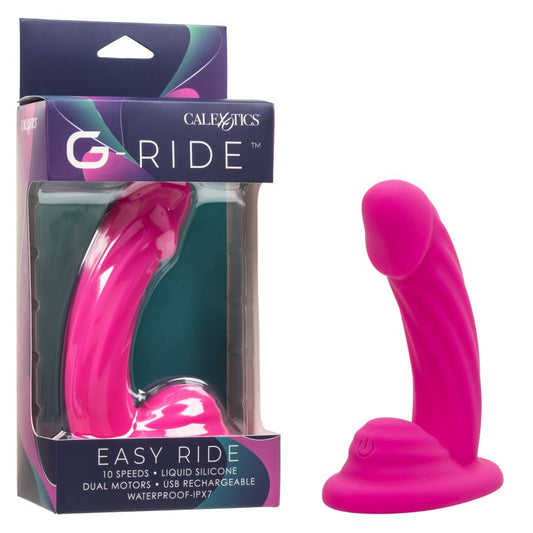 Calexotics G-Ride Easy Ride Vibrator Pink Calexotics