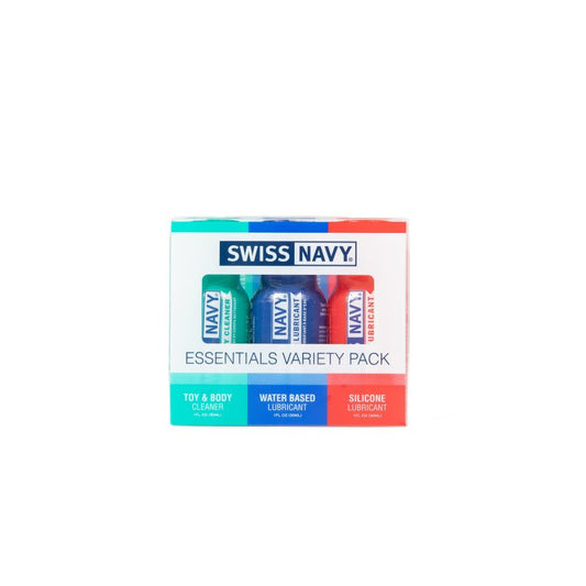 Swiss Navy Essential Variety Pack Lubricant Swiss Navy