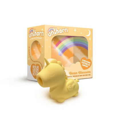Unihorn - Bean Blossom - Yellow USB Rechargeable Flicking Stimulator CreativeC