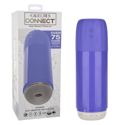 Calexotics Connect™ Stroker with Vibration and Suction Calexotics