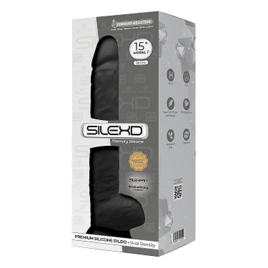 Silexd Silxed 15" Model 1 Black Dildo Adrien Lastic