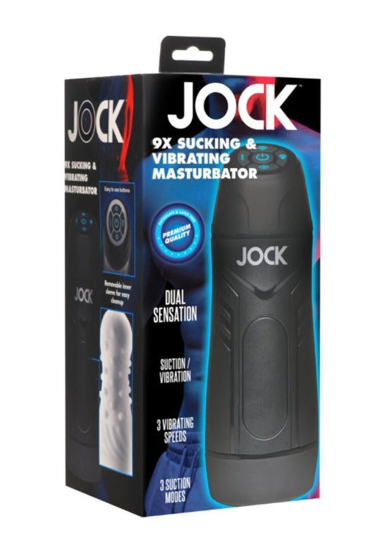 Jock 9X Sucking & Vibrating Masturbator Curve Toys