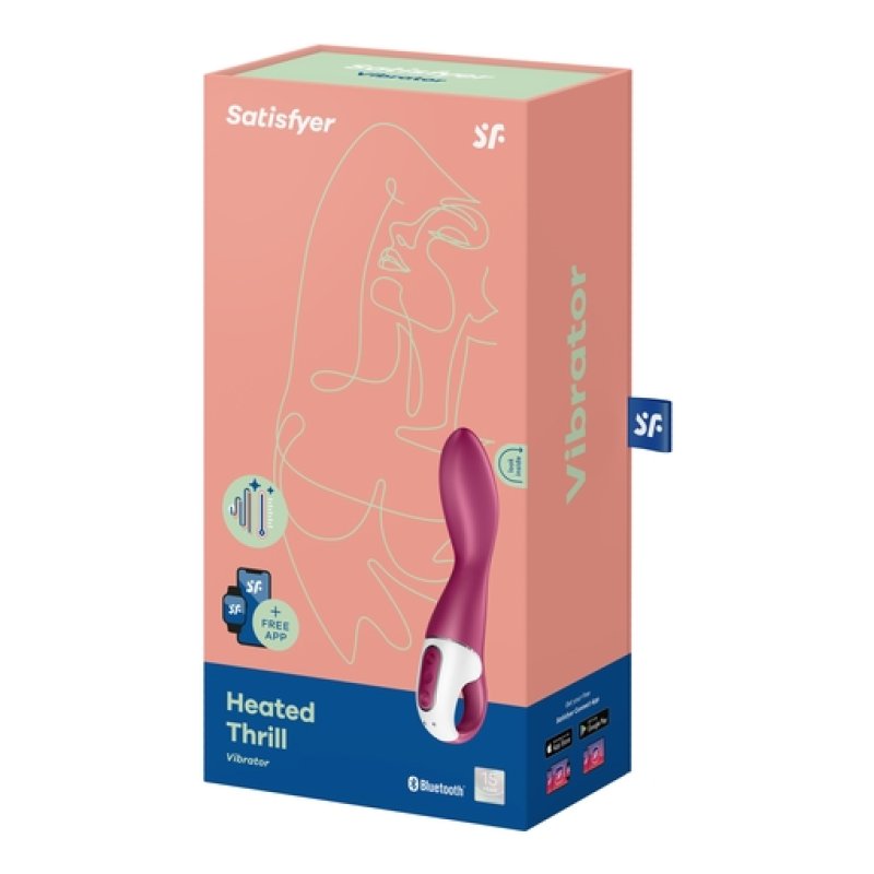 Satisfyer Heated Thrill Connect App Stimulation w/ Warm Vibrations Satisfyer