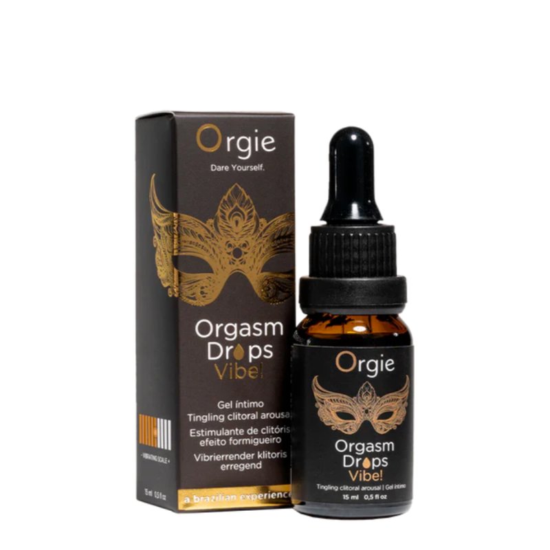 Orgie Orgasm Drops Vibe Clitoral Arousal Serum 15ml - ClubX Australia