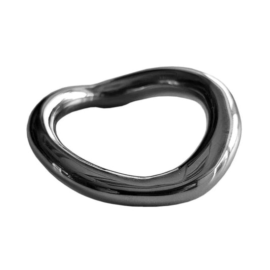 Rouge Stainless Steel Ergonomic Cock Ring 50mm Rouge