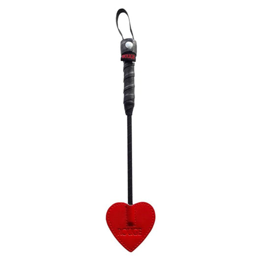 Rouge Mini Leather Spade Paddle - Red Rouge