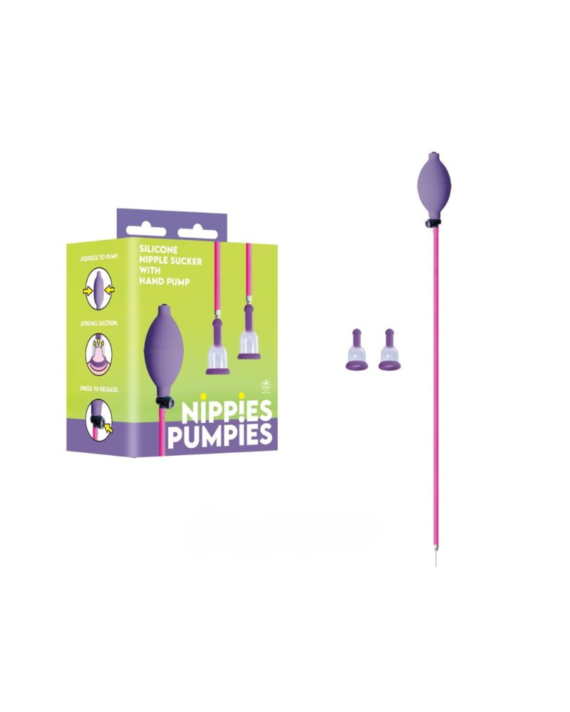 Excellent Power Nippies Pumpies Nipper Suckers With Manual Pump