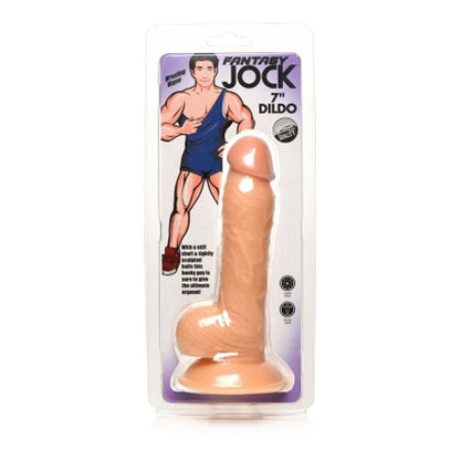 Fantasy JOCK Wrestling Wayne 7" Light Dildo with Balls Curve Toys