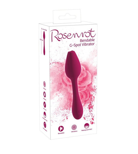You2Toys Rose Bendable G-Spot Vibrator - ClubX Australia