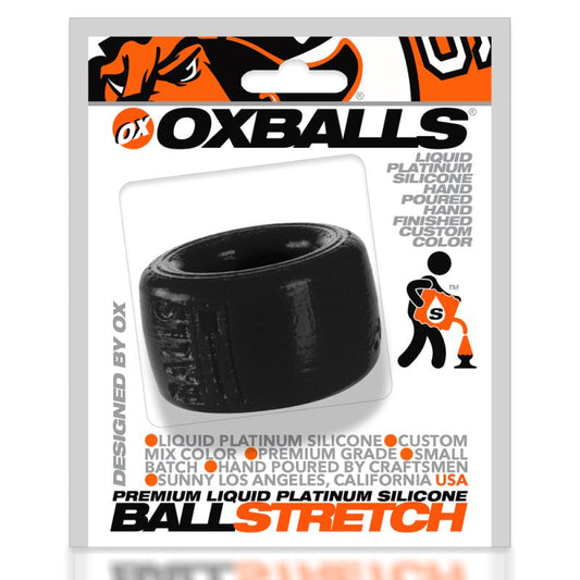 Oxballs Balls-T compact & stackable ballstretcher Black Cock Ring OXBalls