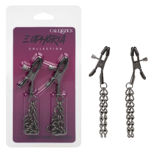 Euphoria Collection Chain Nipple Clamps Calexotics
