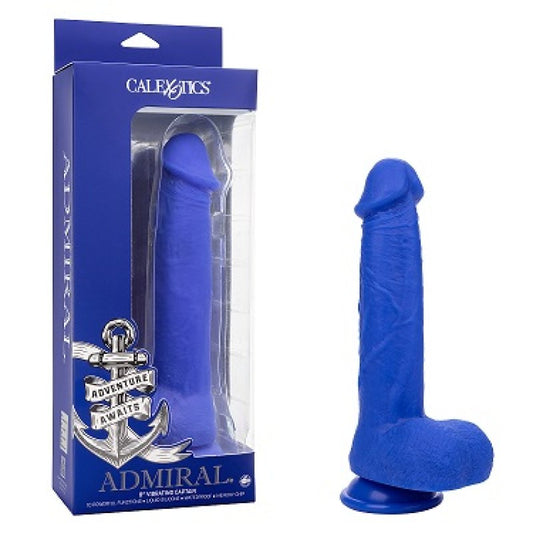 Admiral 8" Vibrating Captain Dildo Calexotics