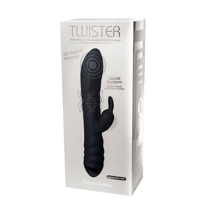 Adrien Lastic Twister Black Vibrator Adrien Lastic