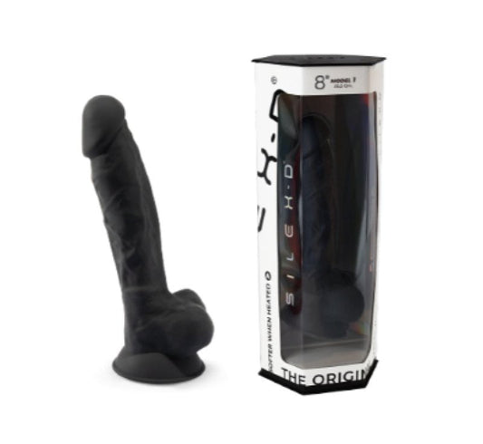 Silexd 8" Model 1 Black Dildo Adrien Lastic