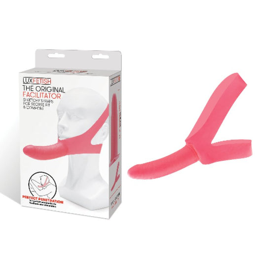 Lux Fetish The Original Facilitator Pink Strap-On Electric Eel, Inc