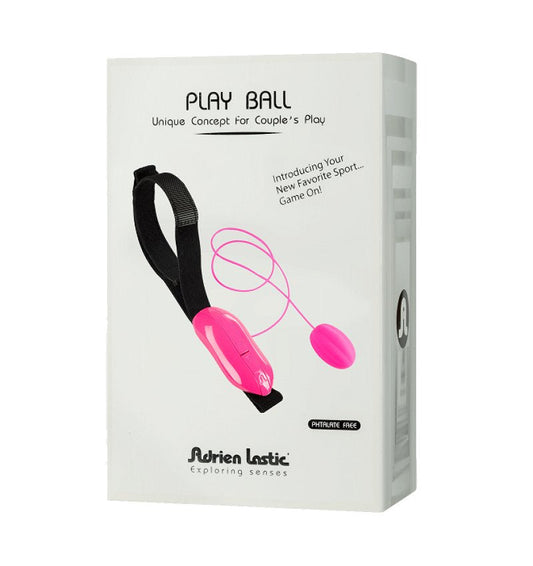 Adrien Lastic Play Ball wearable vibrating egg with thigh-strap remote - ClubX Australia